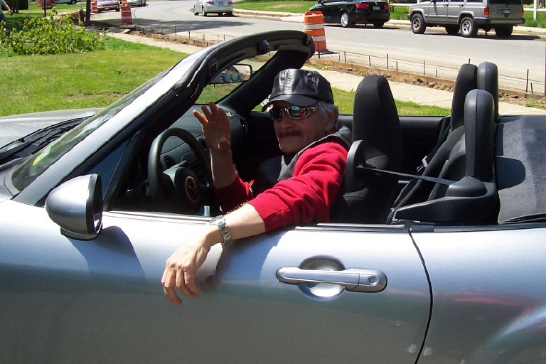 Danny Periotti with car
