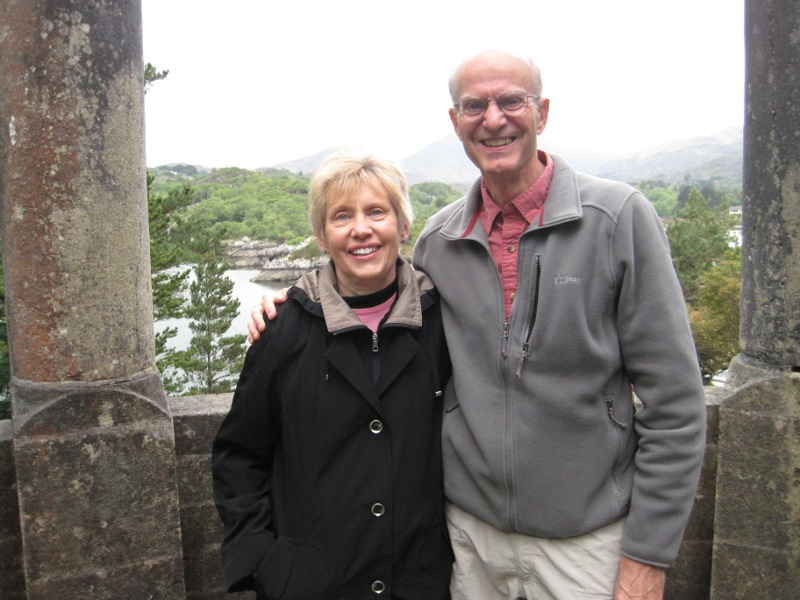 Dick and Ellen Osborne, May 2012, Ireland
